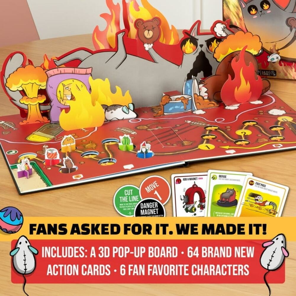 Exploding Kittens: The Board Game - Picture 2 of 7